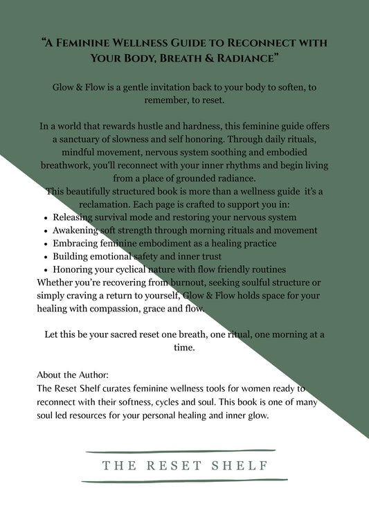 Glow & Flow | A Feminine Morning Ritual Guide | Instant Download